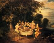 弗朗斯 小弗兰肯 : Abraham Govaerts The Five Senses